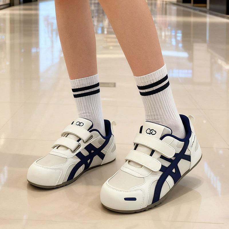 Velcro Flat-soled German Training Shoes Women's Spring and Autumn 2025 New Little White Shoes Casual Sports Shoes Board Shoes Forrest Gump Shoes