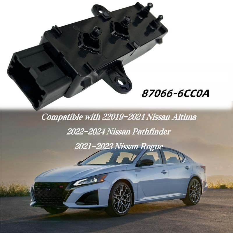 Power Seat Switch Left for -2024 Nissan Altima Rogue Replace 87066-6CC0A