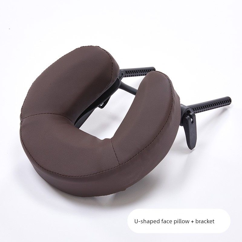 Letto Massaggiante Supporto Massaggio Sospeso Staffa Poggiatesta Tipo Letto Massaggio Cuscino Viso Cuscino Viso Pieghevole Letto Massaggio Bellezza Cuscino Viso