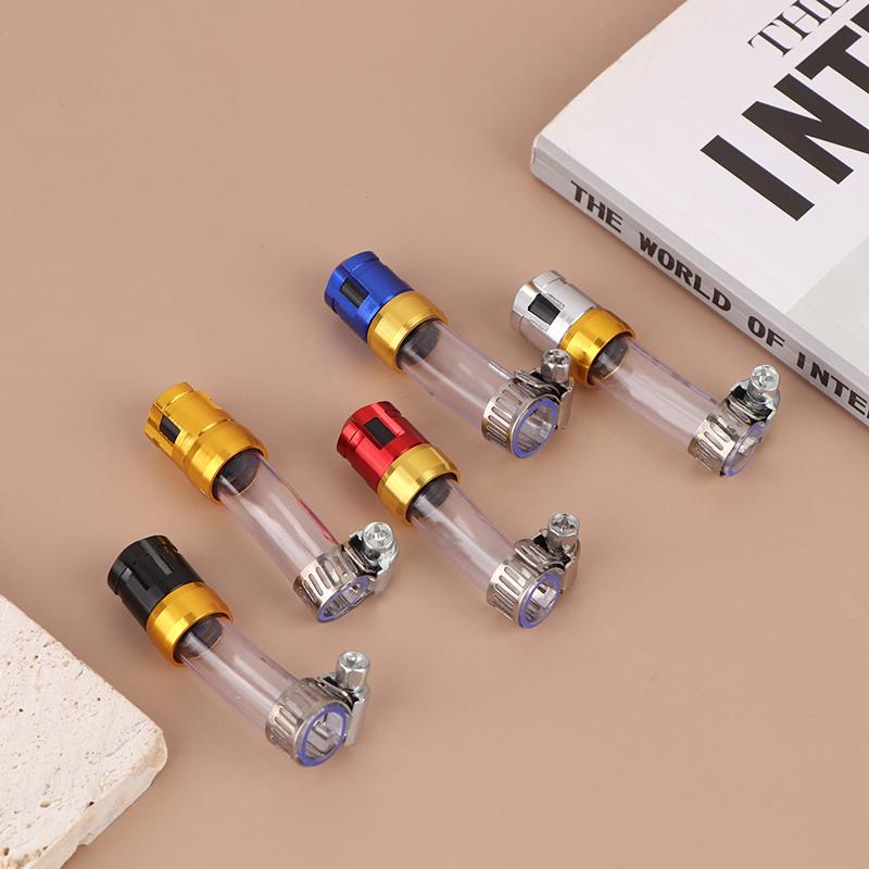 Motorrad Luftfilter Ablassschlauch Kopf aus CNC-Legierung für Click150 Universal Motorradzubehör Click Legierungsstopfen