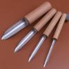 Stainless Steel Round Hole Punch Set for Clay Sculpture & Pottery - 4 Piece DIY Carving Tools