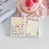 1book Cute and Minimalist Notebook with Tearable Student Notes, High Aesthetic Decorative Sticky Notes