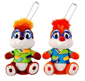 Tokyo DisneySea 2017 16. Jubiläumsartikel: Chip und Dale Plüsch-Anstecknadel-Set