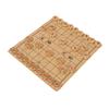 Chinese Chess Set Traditional Xiangqi Strategy Board Game 2 Players Travel Game Set with Foldeble Chessboard and Gold Chess Box for Family Gathering