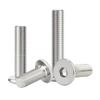 304 Stainless Steel Ultra-Thin Flat Head Hex Socket Bolt, M2-M12