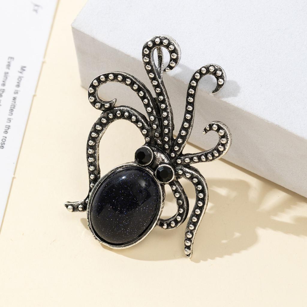 Shell Octopus Brooch Pendant For Diy Jewelry Making And Gift Crafts