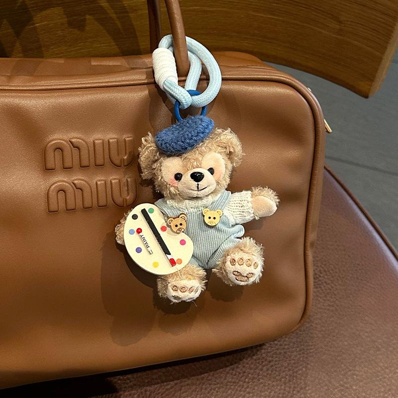 

Плюшевая кукла брелок подвеска милые солнцезащитные очки Meimei девушки подарок парная сумка подвеска подарок 4 inch