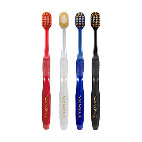 Ebisu Premium Care Toothbrush 6 Rows Regular Soft Set of 3 (Color Random)
