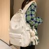 Trendy Korean-Style Versatile Backpack for Students and Travel - Large Capacity, Casual, Unisex Design