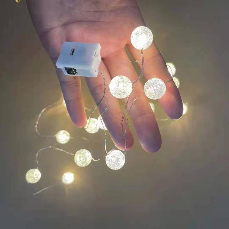 Starry Sky LED String Lights - Decorative Christmas Fairy Lights for a Glowing Atmosphere