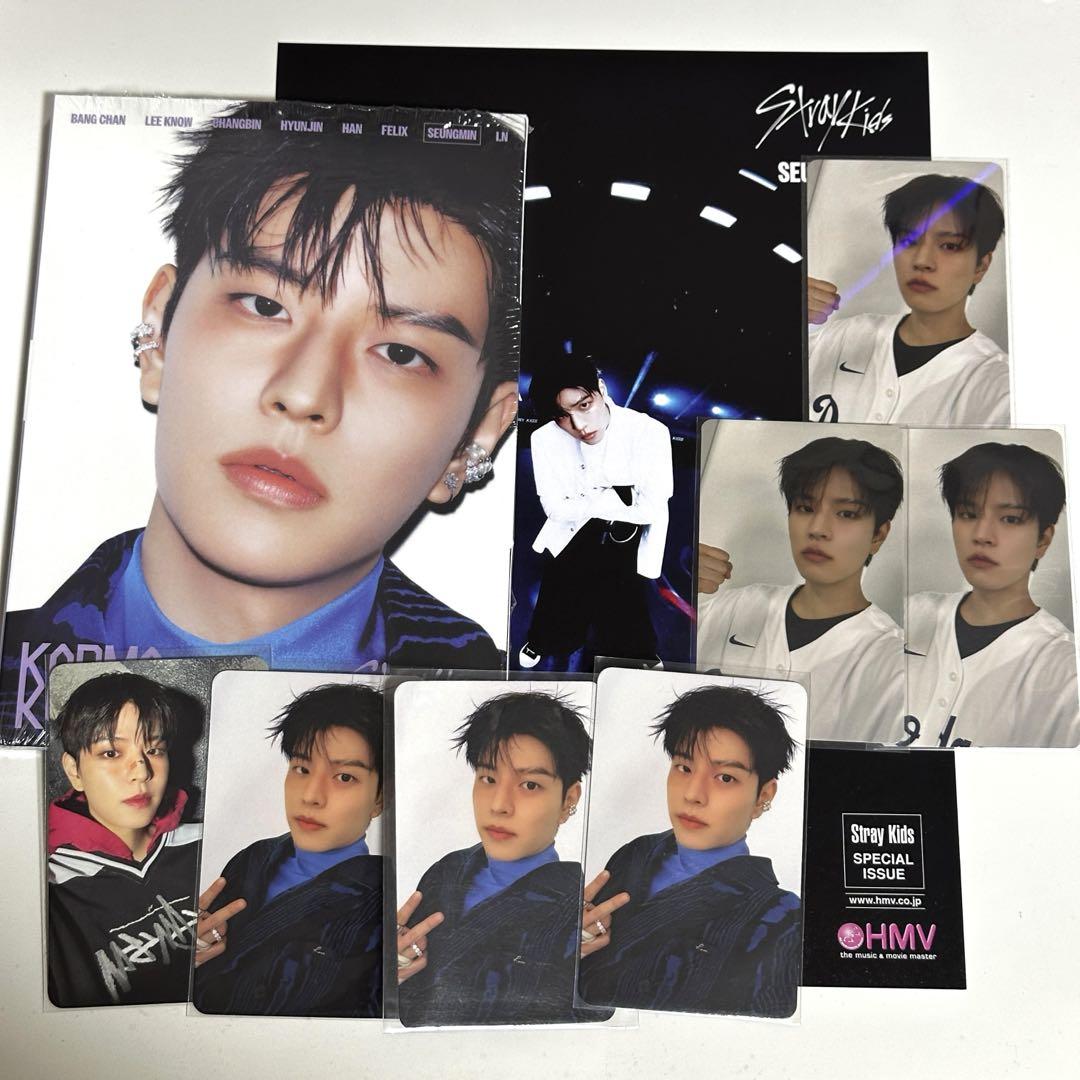 

[USED] Stray Kids Seungmin Accordion Opened HMV Local Trading Card
