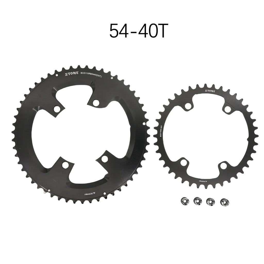 Stone 110bcd Chainring for Shimano 105 R7000 R8000 R9100 Double Road Bike 52 36T 53 39T 54 40T 50 34 48 33T 46 32T 5800 6800