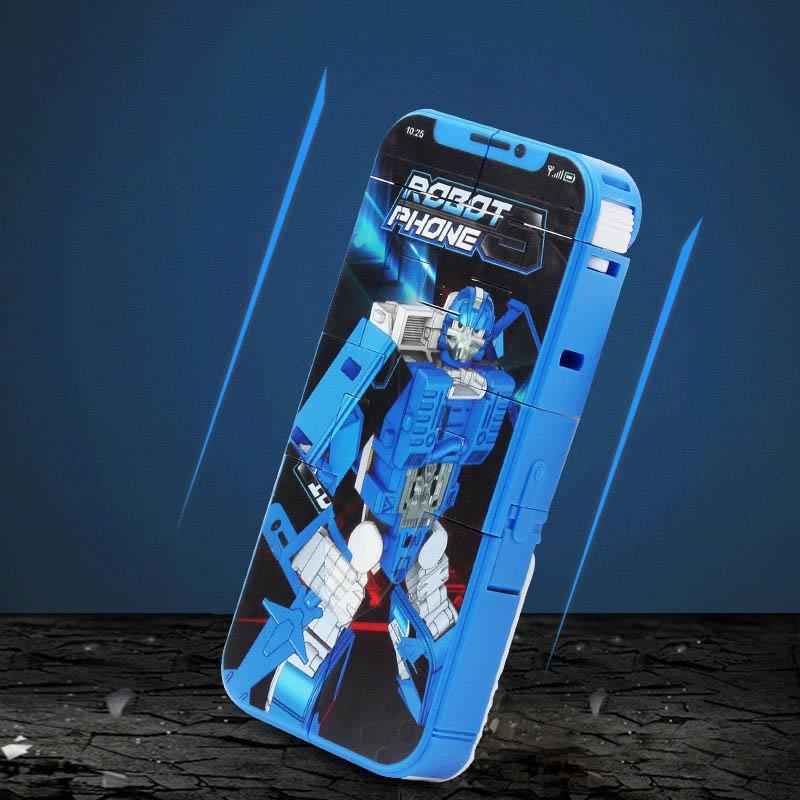 Children's Creative Transforming Mecha Playthings Mobile Phones Turn Into King Kong Robots Enjoyable Playthings designed for Boys Cool Excellent Gifts