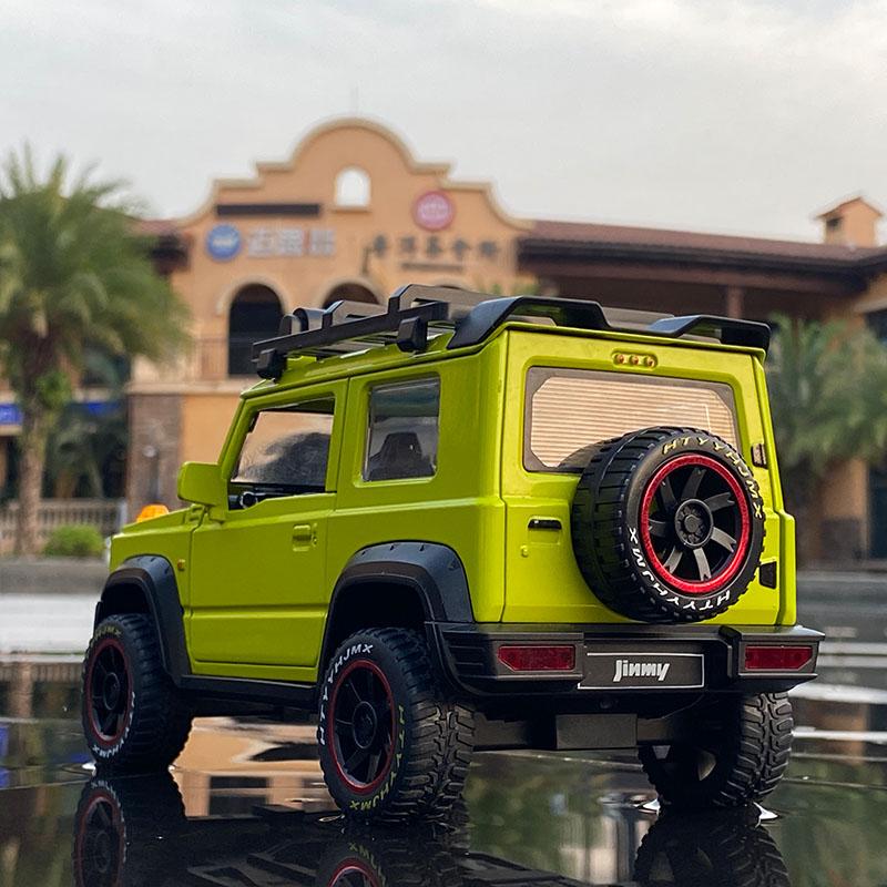1/18 SUZUKI Jimny Alloy Car Model Diecasts Metal Toy Off-Road Vehicles Car Model High Simulation Collection Childrens Toys Gift