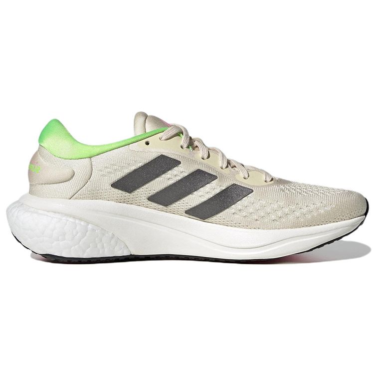 adidas Supernova 2 Ecru Tint Solar Green Women Sneakers Cream Night-Metallic GW9095