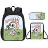 Cartoon Backpack For Kid With Graphic Design And Large Capacity Daily For