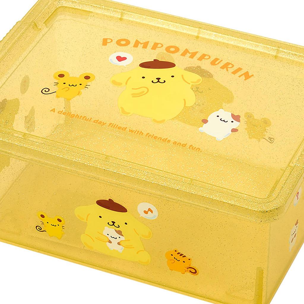 Sanrio Pompompurin Stackable Storage 722316 Case, Small,
