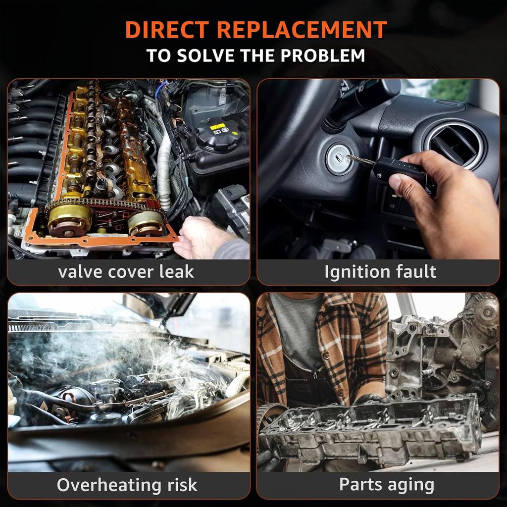 3.6L Valve Cover Intake Manifold Gasket Set Replacement For Jeep Dodge Chrysler 200 300 Wrangler Cherokee Challenger Charger Durango Journey Ram