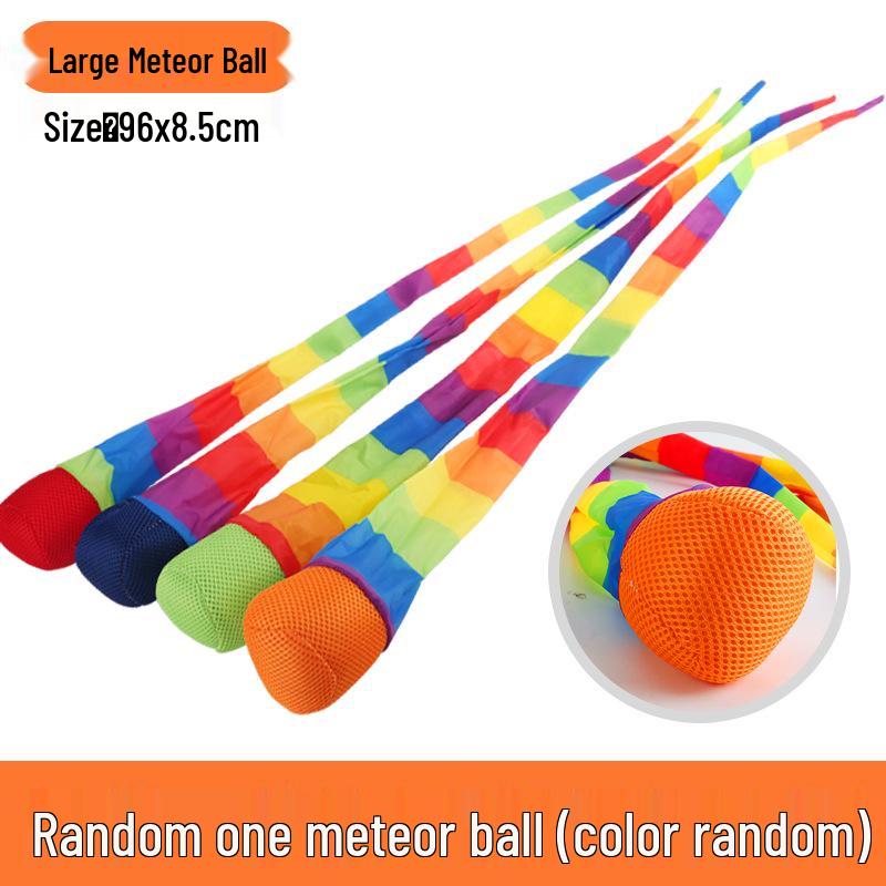 

Cross-border Rainbow Sandbag Meteor Ball for Kids - Sensory Training & Sports Equipment for Kindergarten