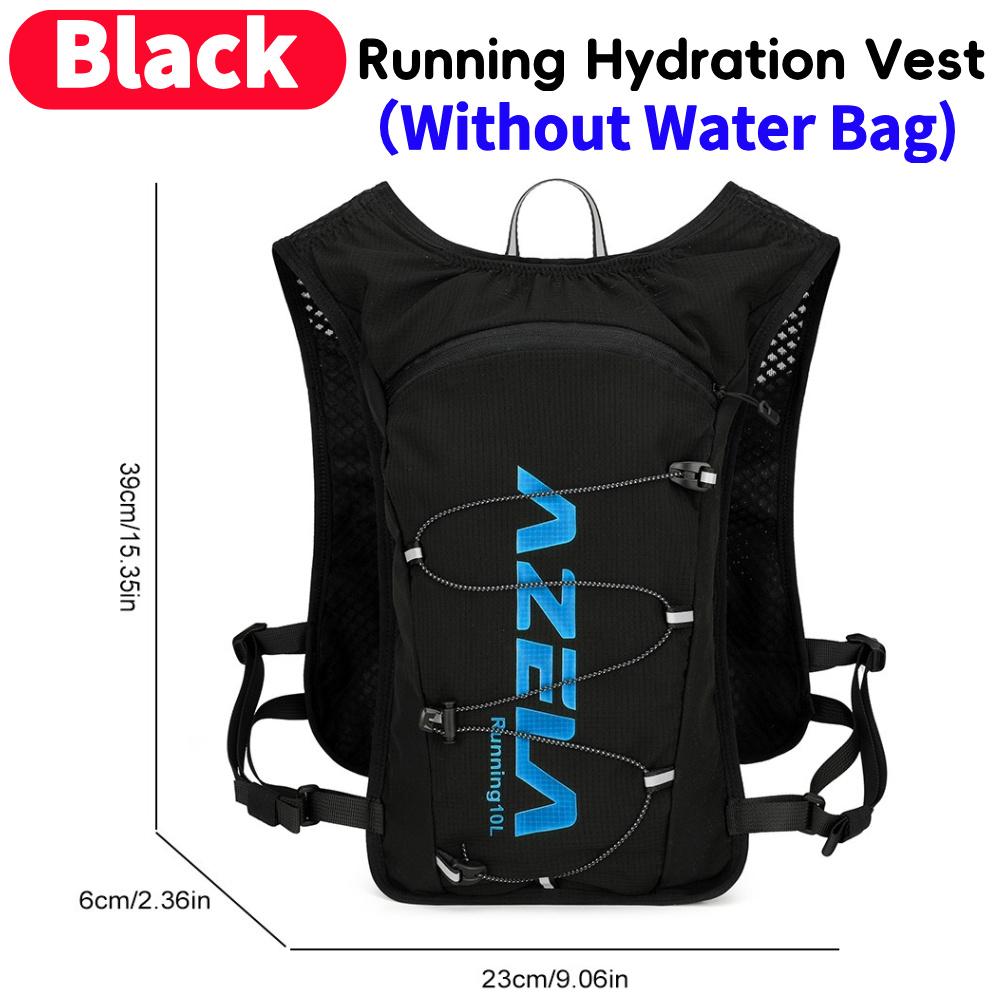 Running Hydration Vest Unisex Lightweight Breathable Backpacks For Hiking Cycling off-road Marathon Climbing Sports Water Bags