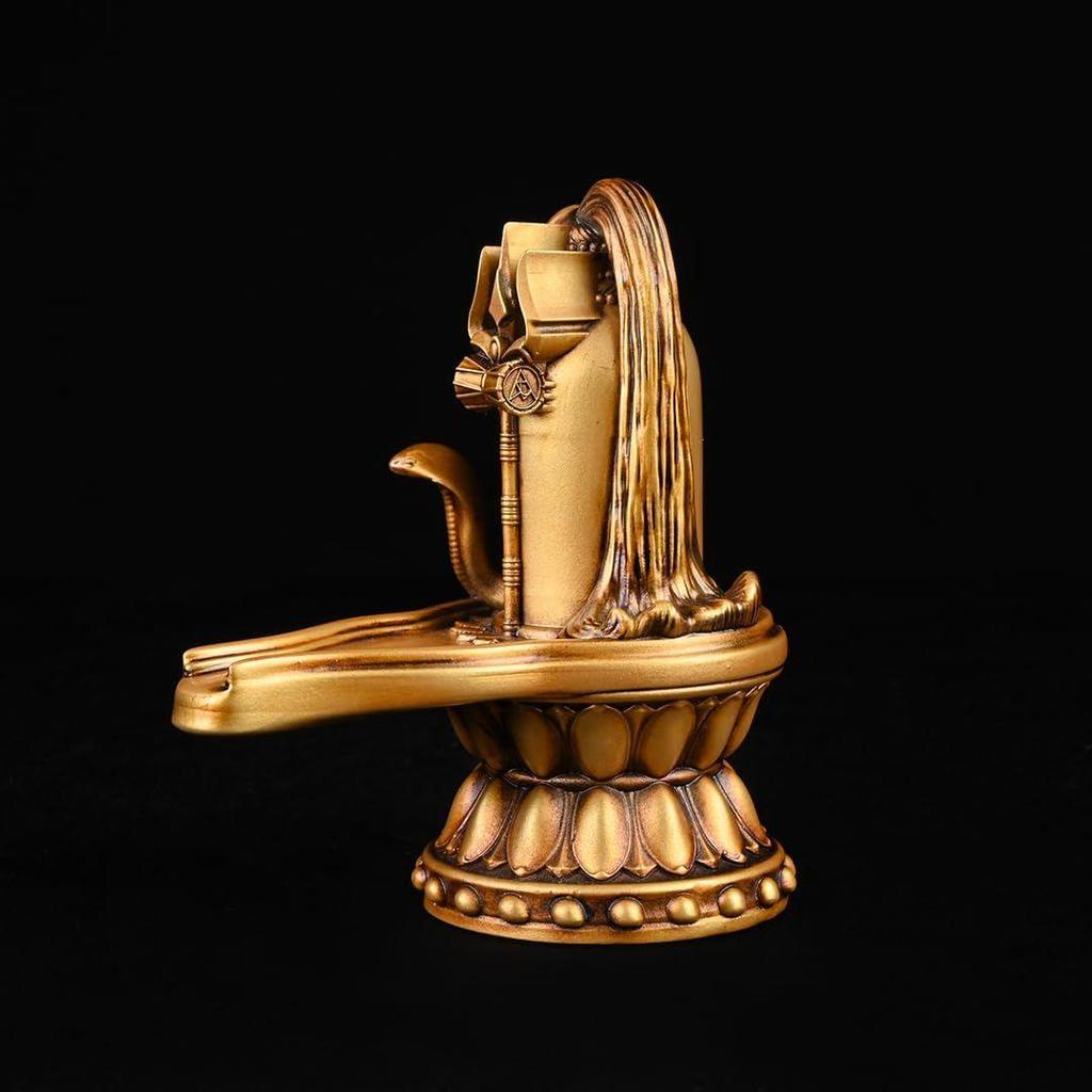 Shiv Lingam Shivling Lord Shiv Shivling Idol Shiv Linga Idol Shiva Lingam Murti Antique for Car Dashboard Mandir Pooja Murti Temple Puja Home Decor