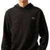 Calvin Klein Letter Logo Hooded Long Sleeve Sweatshirt Men Sweatshirt Black 40QC404-BAE