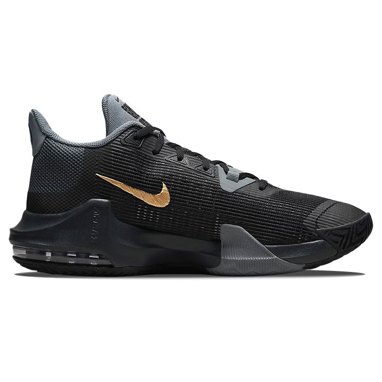Nike Air Max Impact 3 Black Cool Grey Men Sneakers Anthracite Metallic-Gold DC3725-006