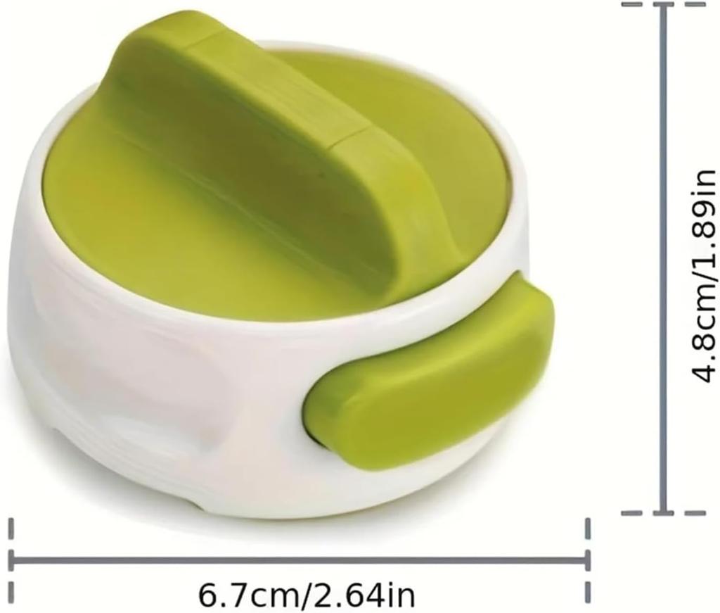 Can Opener Opener Rotating Tin Can Opener Stainless Steel Simple Kitchen Manual Easy Twist Release Labor-saving Bottle Opener