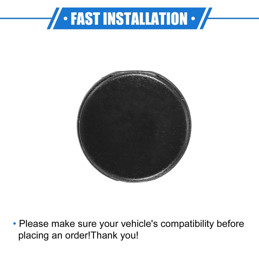 VekAuto 25pcs Fender Liner Retainer Clips for Honda Made of Durable Black Plastic