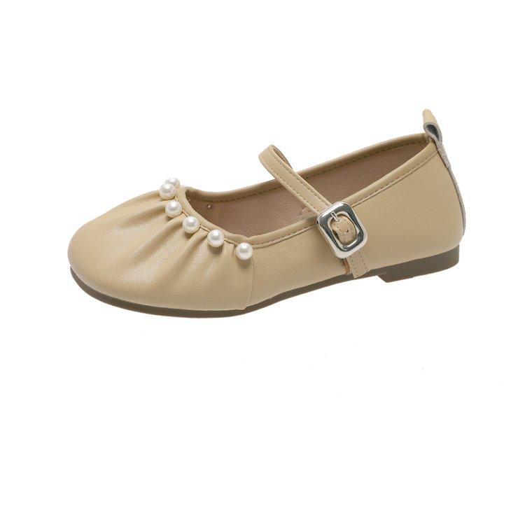 Summer New Small Leather Shoes New Shallow Mouth Mary Jane Round Toe Cute Comfortable Low Heel Shoes 43 хаки