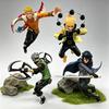 Hit Product Anime Naruto Sasuke Kakashi Uzumaki Action Figures Cartoon Pvc Collectible Model Toys Kids Birthday Gifts