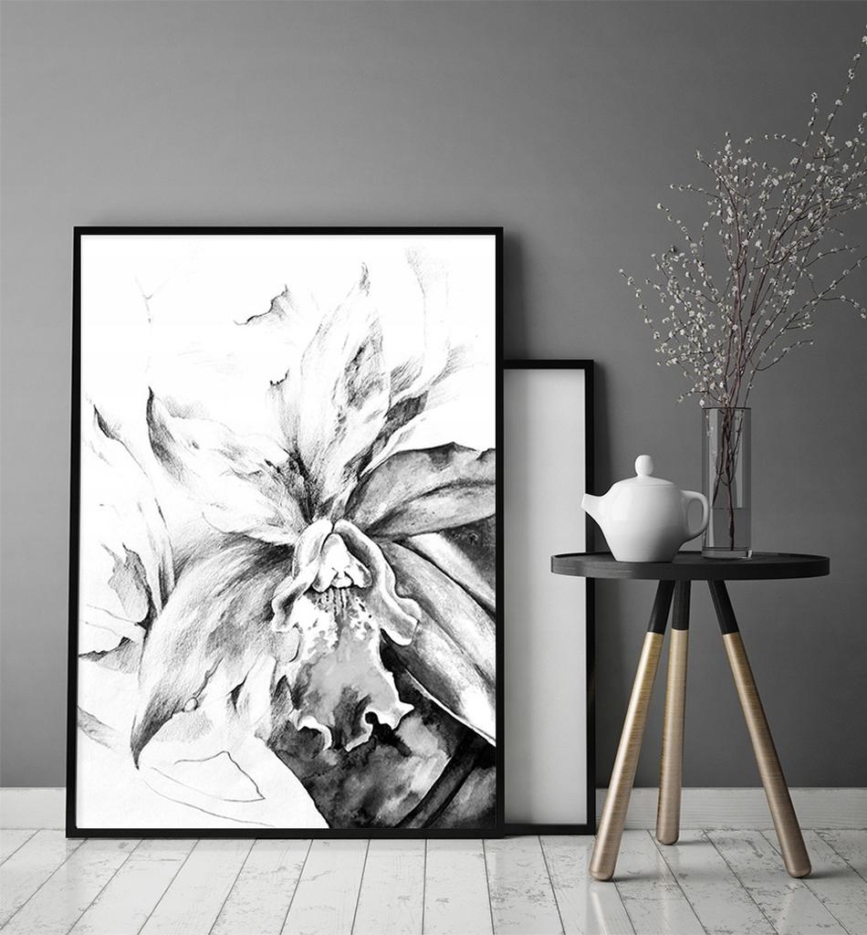 Picture Poster In a Frame 53x73 Cm Flower P1099