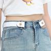 Lazy Belt Invisible and Traceless Belt for Men and Women Elastic Elastic Students Military Training Jeans Belt Waistband Closure Tool