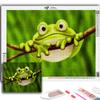 5D Diy Diamond Painting Big Tree Frog Embroidery Mosaic Art Picture of Rhinestones Decor Gift