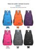 Ultralight Portable Outdoor Folding Backpack with Logo Print