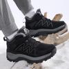 Winter Snow Boots Women High-top Plush Outdoor Warmth Casual Men Shoes Shock-absorbing Anti-slip Comfortable Hiking Shoes Men