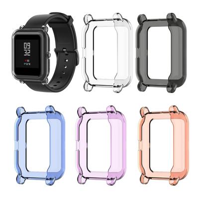 Capa de silicone protetora Ramidos Soft Clear TPU para relógio Amazfit GTS2 Mini