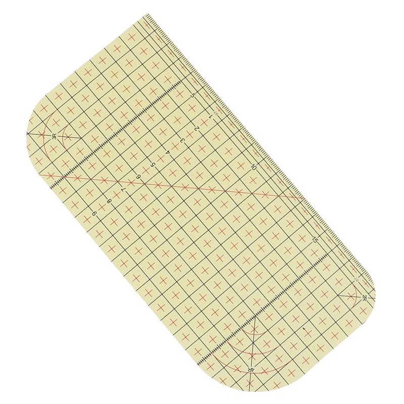 1 STÜCKE Patchwork Lineal Quilten Regel Bügeln Lineal Messwerkzeug Heißer Patchwork Schneiderhandwerk Tuch Schneidelineale DIY Nähwerkzeuge