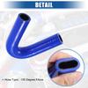 X AUTOHAUX Silicone Reducer Hose Pipe Bend Turbo Intercooler 135 Degree Elbow Inner Diameter 19mm Blue