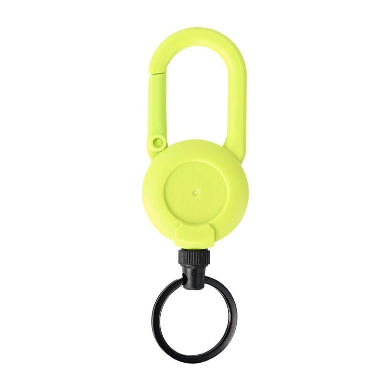 

Противоугонная пряжка с легким вытягиванием, эластичный брелок, выдвижной брелок, удостоверение личности на ски-пасс, защита от потери зелёный