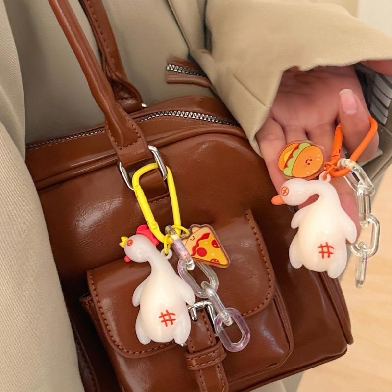 Color Changing Keychain,Bag Charms,Cute Key Chain Accessories Decor for Purse Handbag Car Keychain For Women Girls