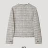 SHESMISS Braided Line Tweed Jacket Swwjkp12080 Be