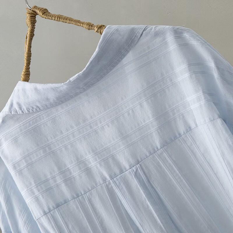 Women's Loose Fit Drop-Shoulder Long Sleeve Shirt