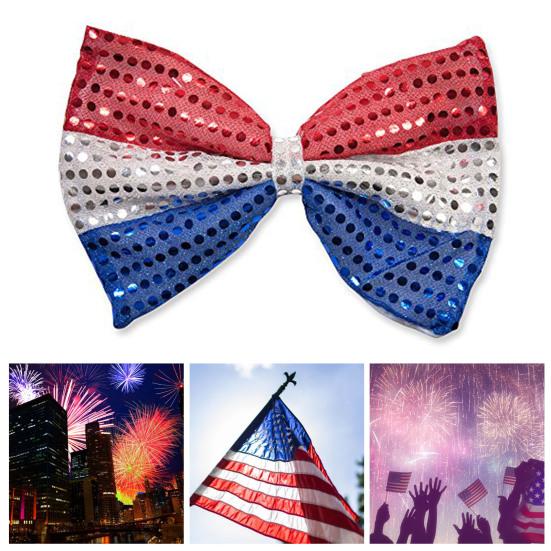 Patriotic Hat Novelty Interesting Comfortable To Wear Reusable Ornamental Dress Up Portable Uncle Sam Top Hat Party Accessory Parade Accessory