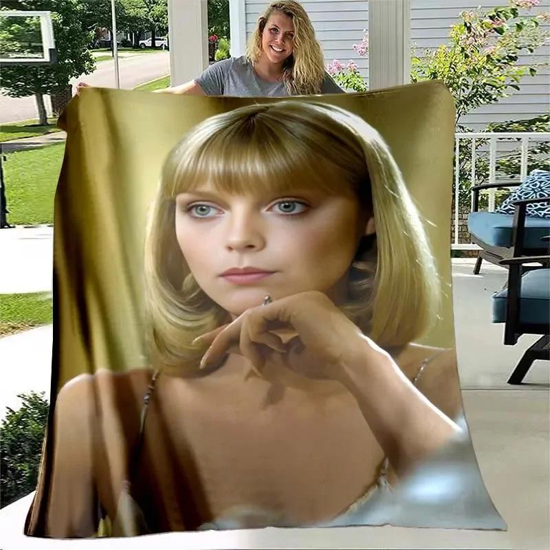 3D Scarface movie pattern printed blanket living room bedroom home decor picnic blankets for children's room bed birthday gift