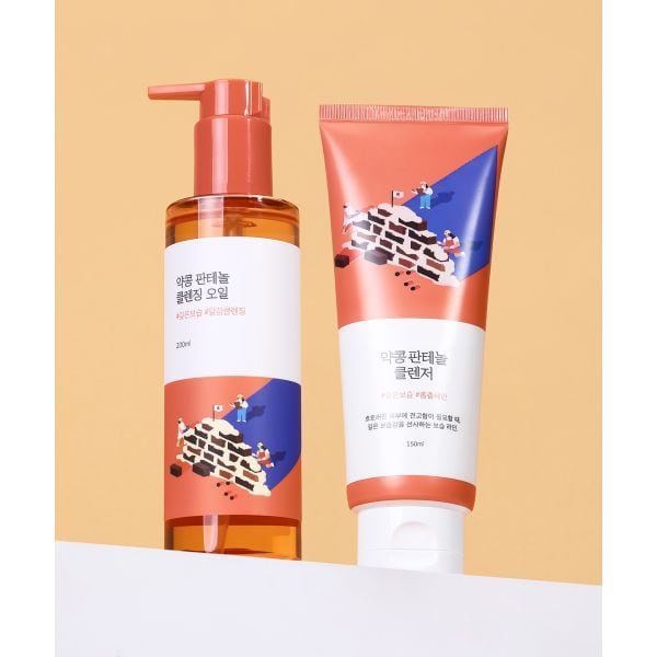 ROUND LAB Yakkong Panthenol Cleansing 200ml + Cleanser 150ml
