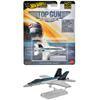 Hot Wheels Pop Culture - F/A-18E Super Hornet Vehicle Toy Mini Car Airplane for Ages 3 and Up Gray HVJ37