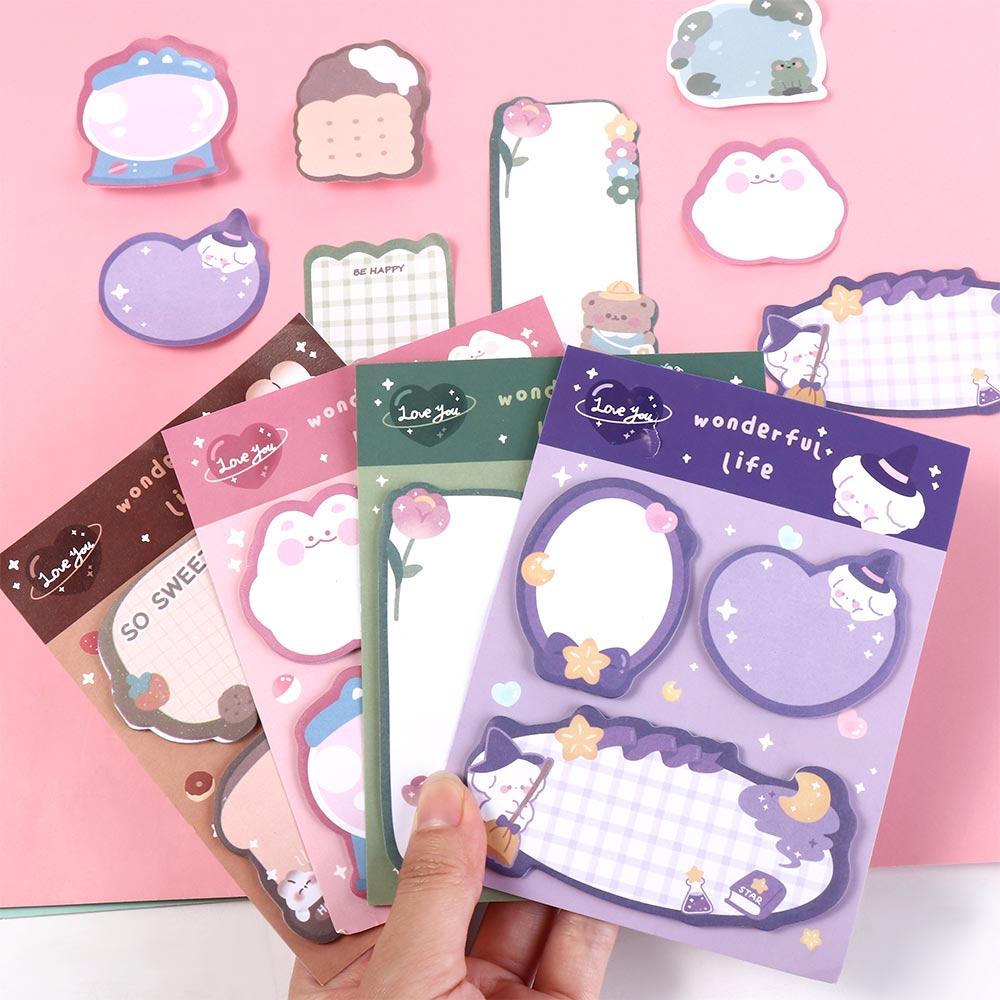 Rabbit Bear Sticky Notes Cartoon Rabbit Sticky Notes Cartoon Sticky Notes  Students