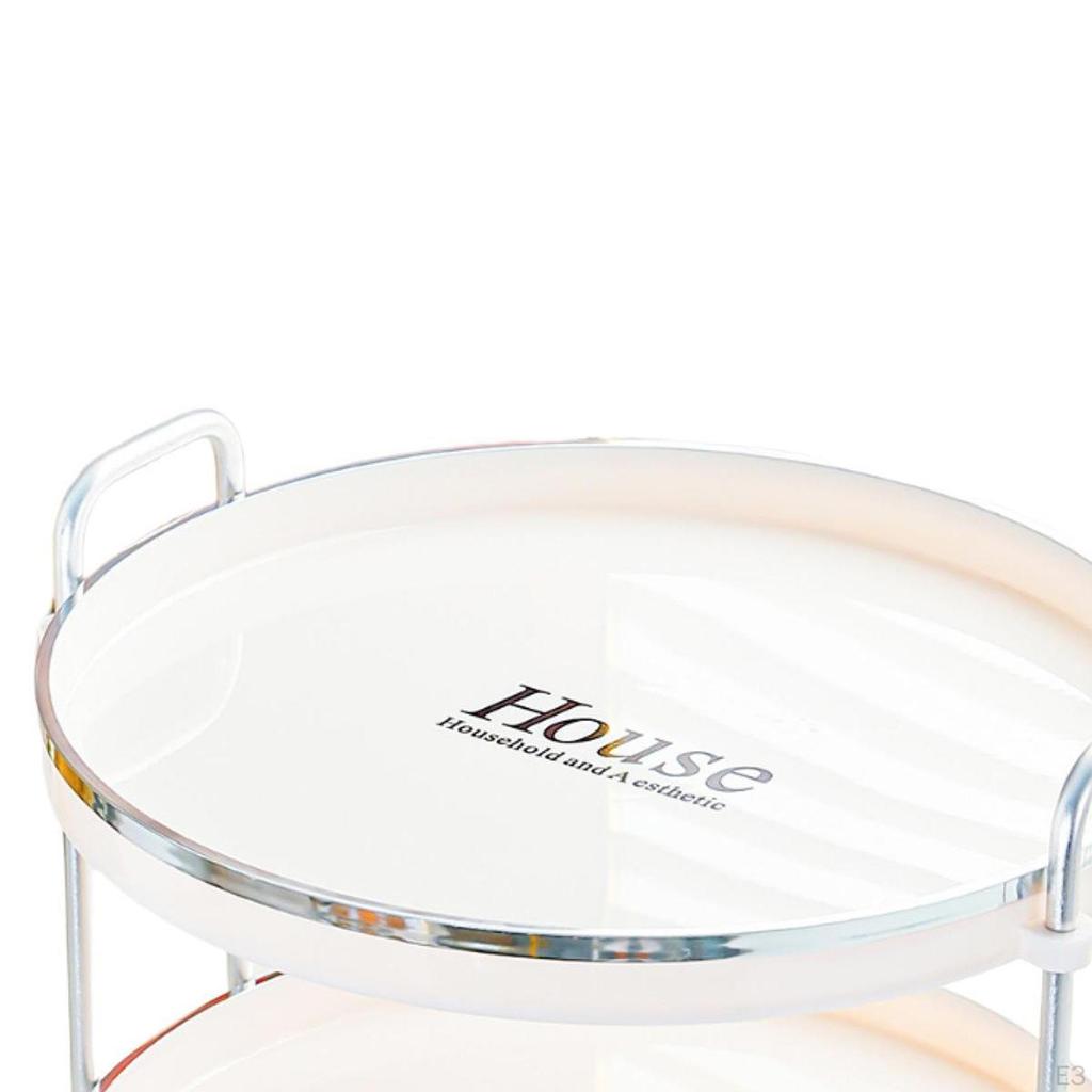 Bandeja de Servir para Armazenamento de Xícaras de Chá Organizador de Cupcakes e Lanches Centro de Mesa Moderno Portátil Prato para Nozes e Doces