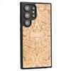 Bewood Wooden Case for Samsung Galaxy S24 Ultra Aztec Calendar Aniegre